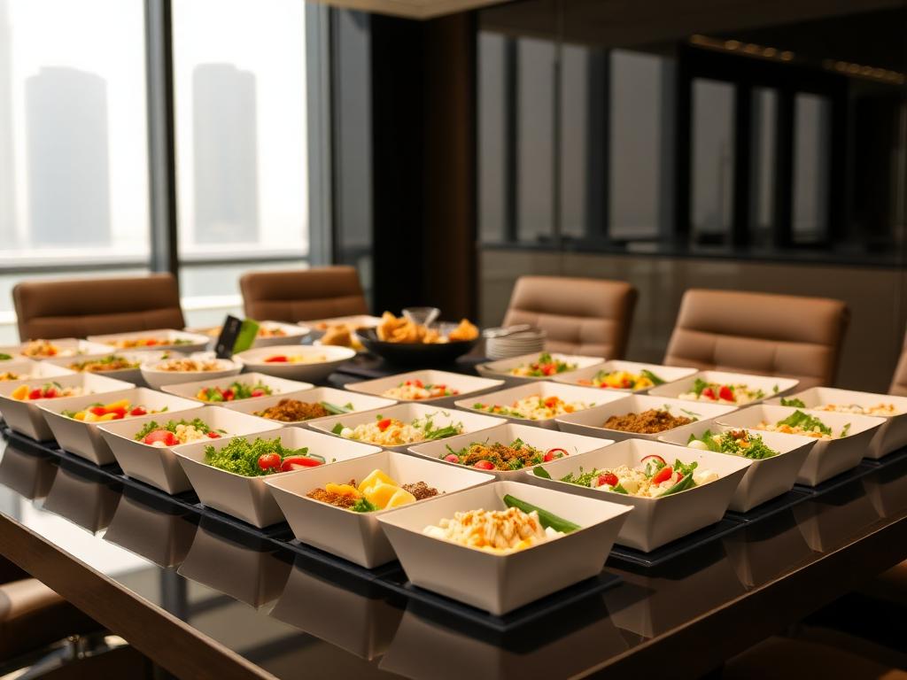 Corporate office lunch catering in Dubai